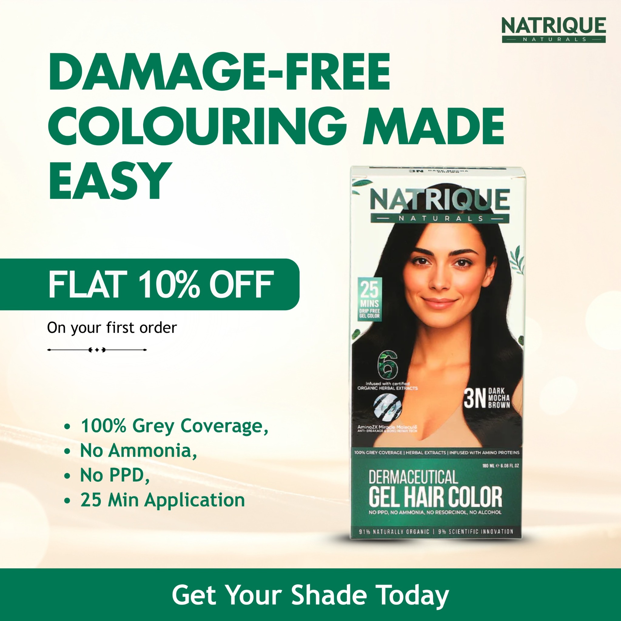 Natrique Naturals Facebook ad