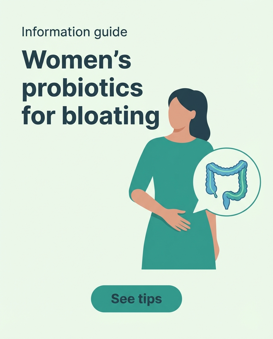 Thrive Track Facebook ad: Guide to Probiotics for Women