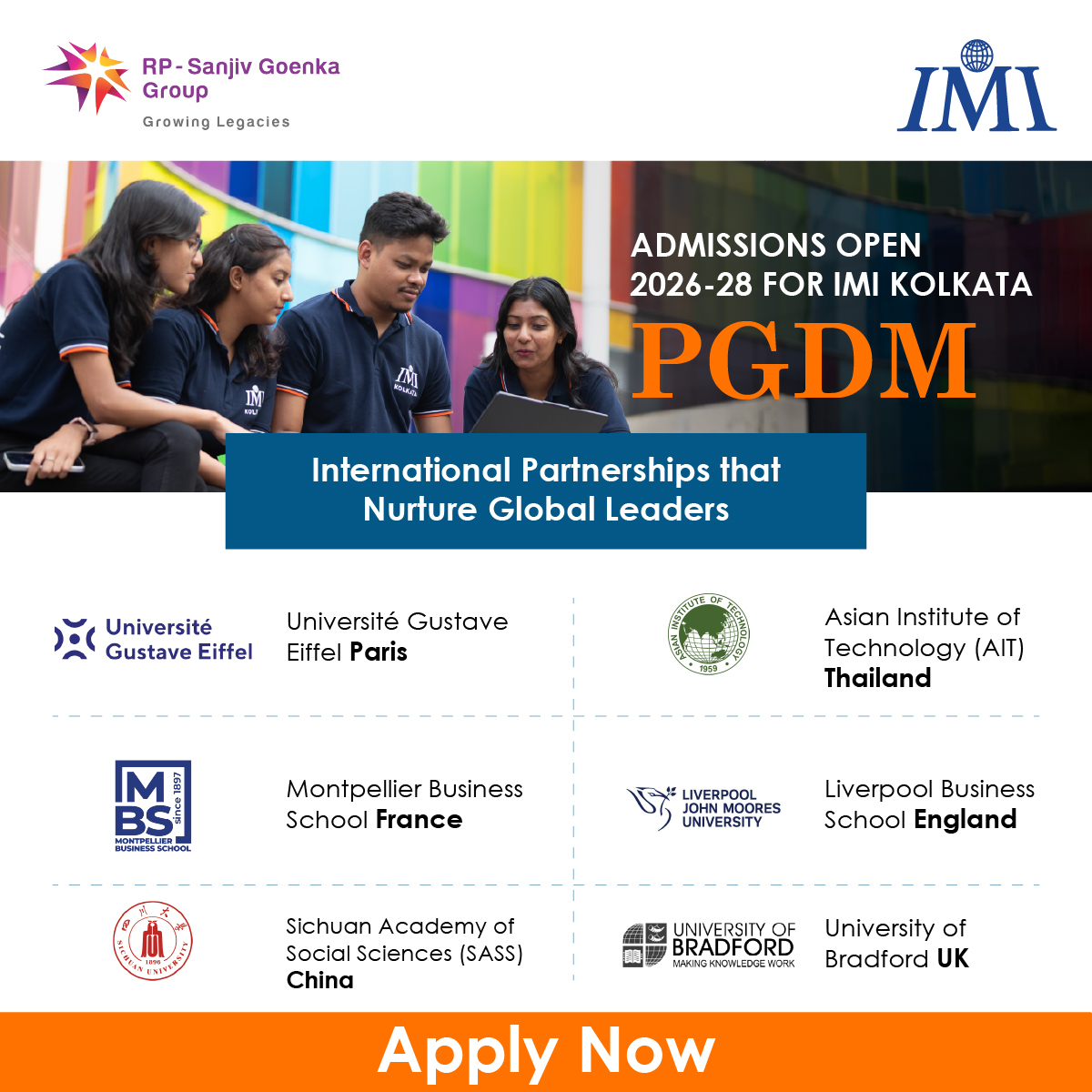IMI Kolkata Facebook ad from Nov 12, 2025
