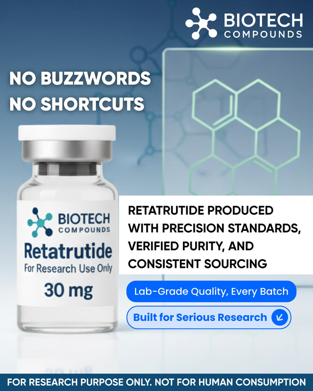 Biotechcompounds Facebook ad: The next-gen GLP-3 support for your cut phase