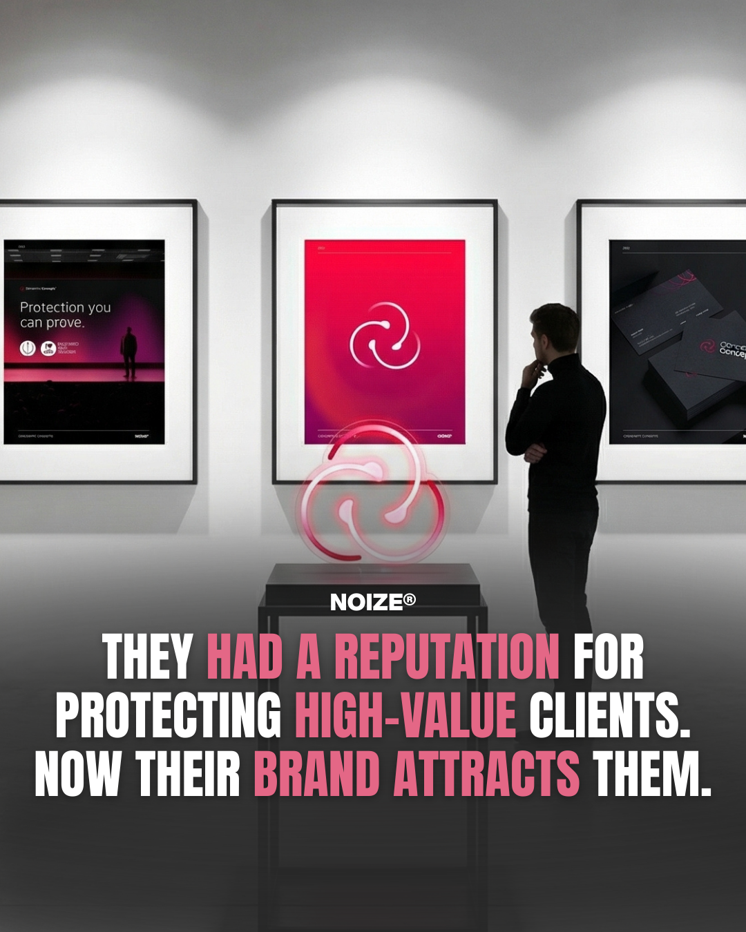 Noize Agency Facebook ad: This private security firm had a reputation for…