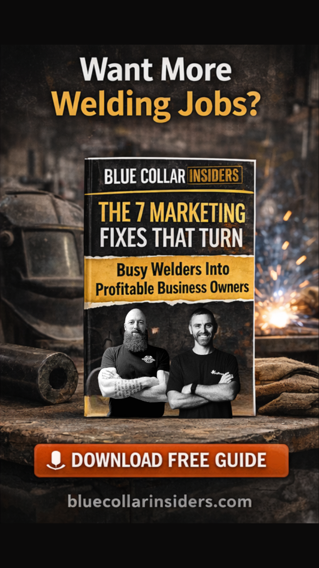 TruPros International, Inc. Facebook ad: 7 Simple Steps Any Small Welding Shop Can Set Up to Keep…