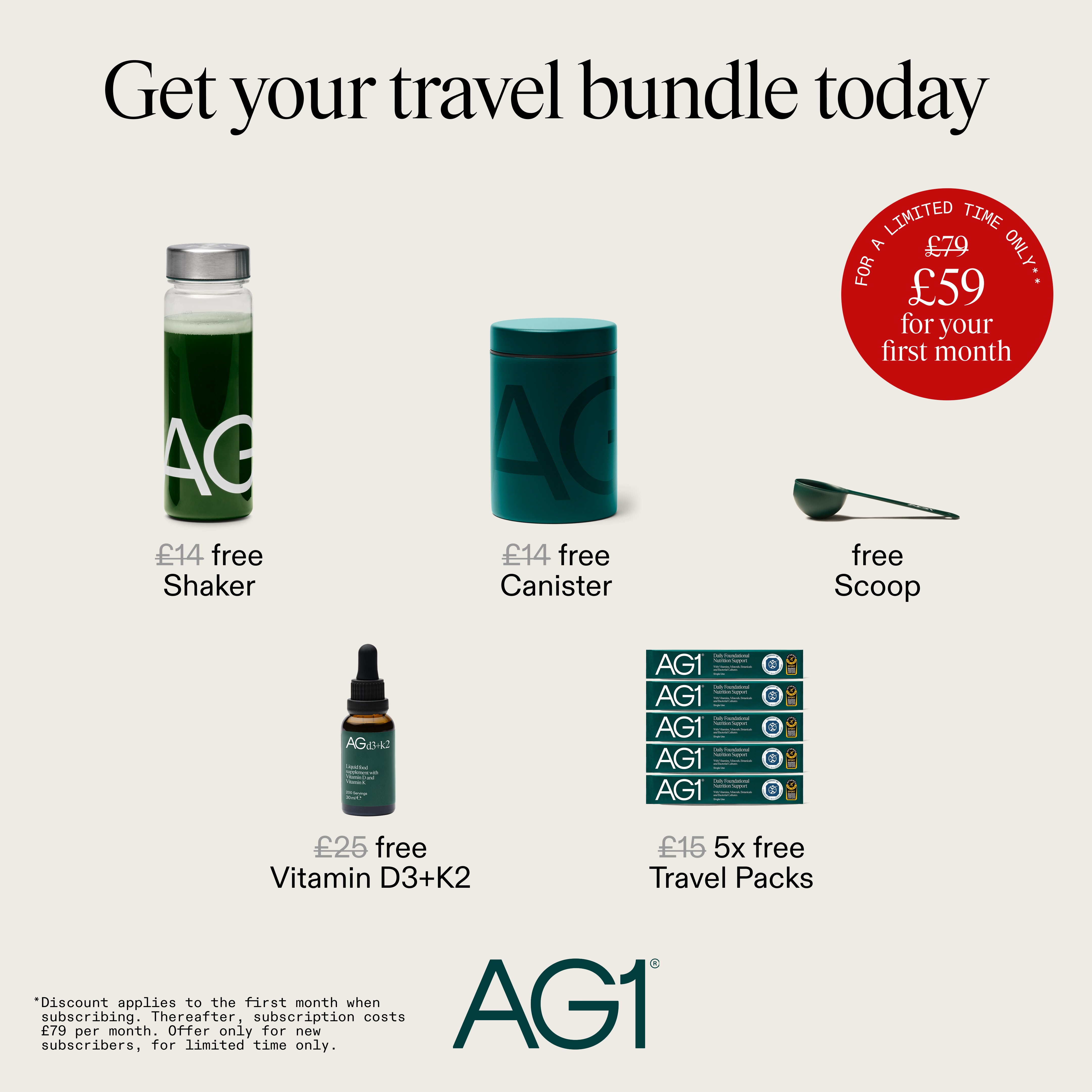 AG1 by Athletic Greens Facebook ad