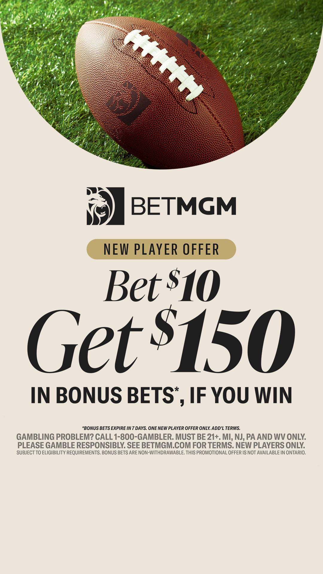 BetMGM Facebook ad