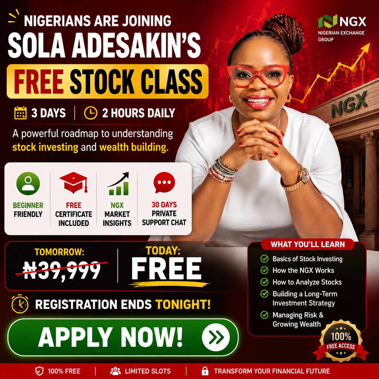 Nigeria Bootcamp Facebook ad