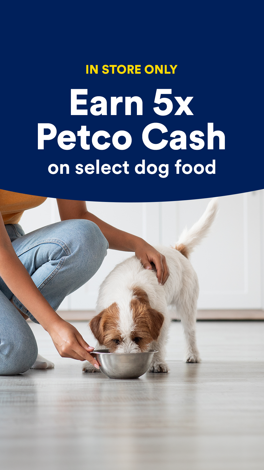 Petco Facebook ad: Activate in Perks Dash