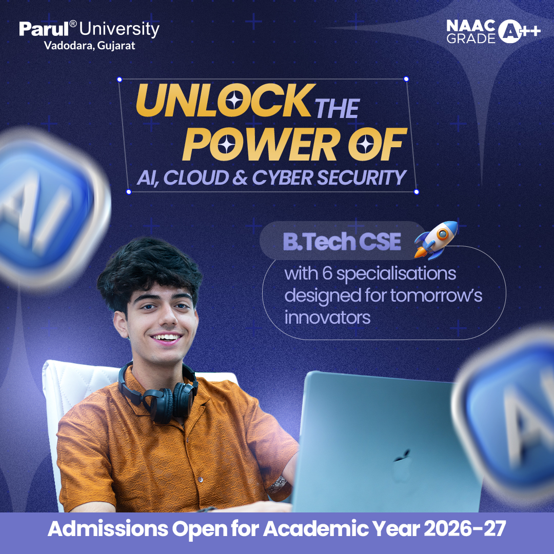 Faculty of Engineering & Technology - Parul University Facebook ad