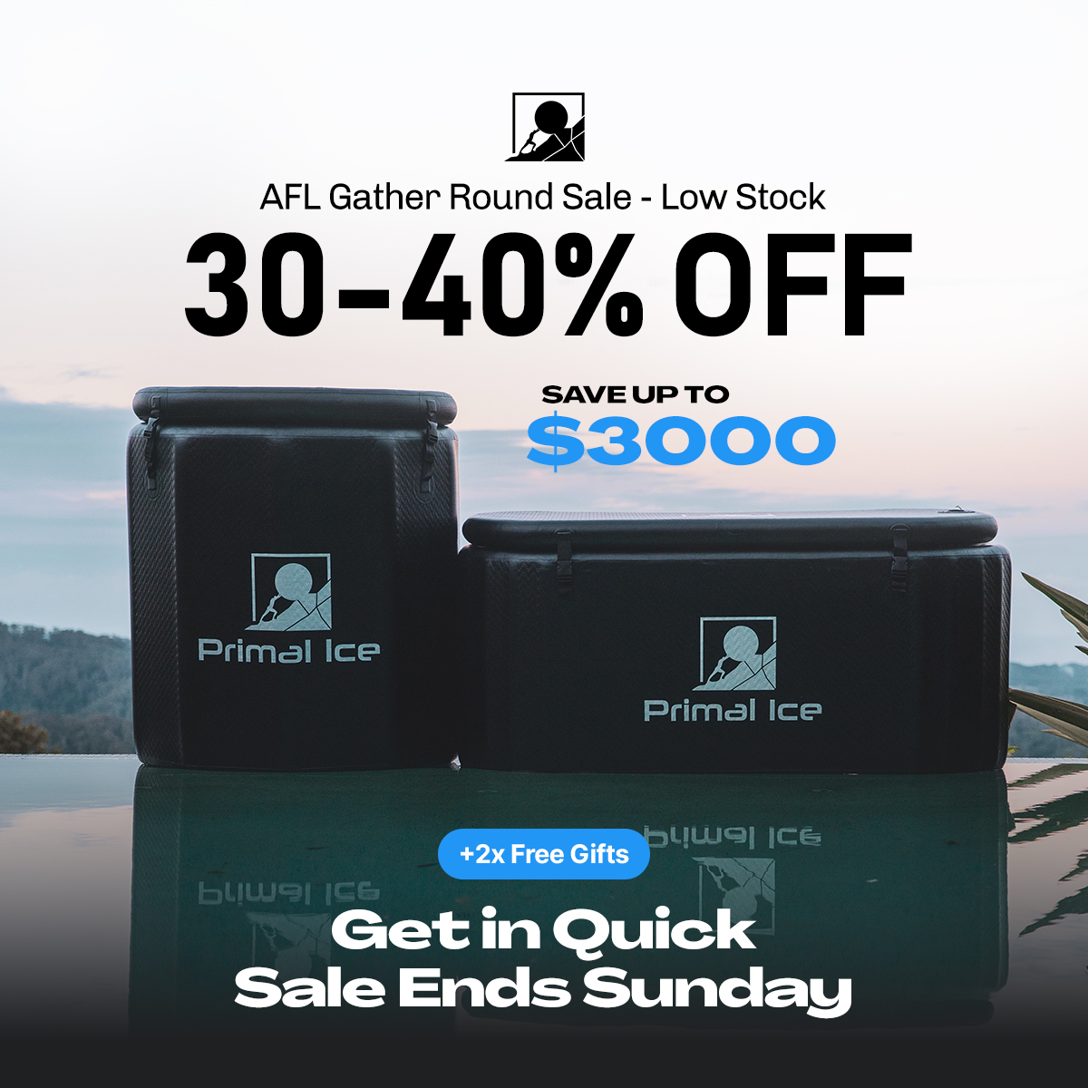 Primal Ice Facebook ad