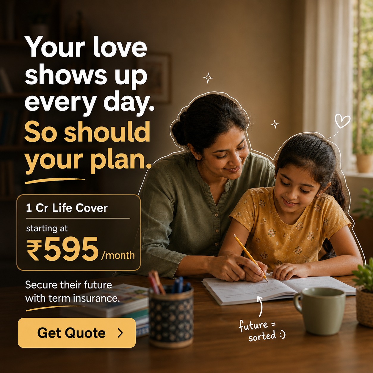 Best Term Insurance  Facebook ad