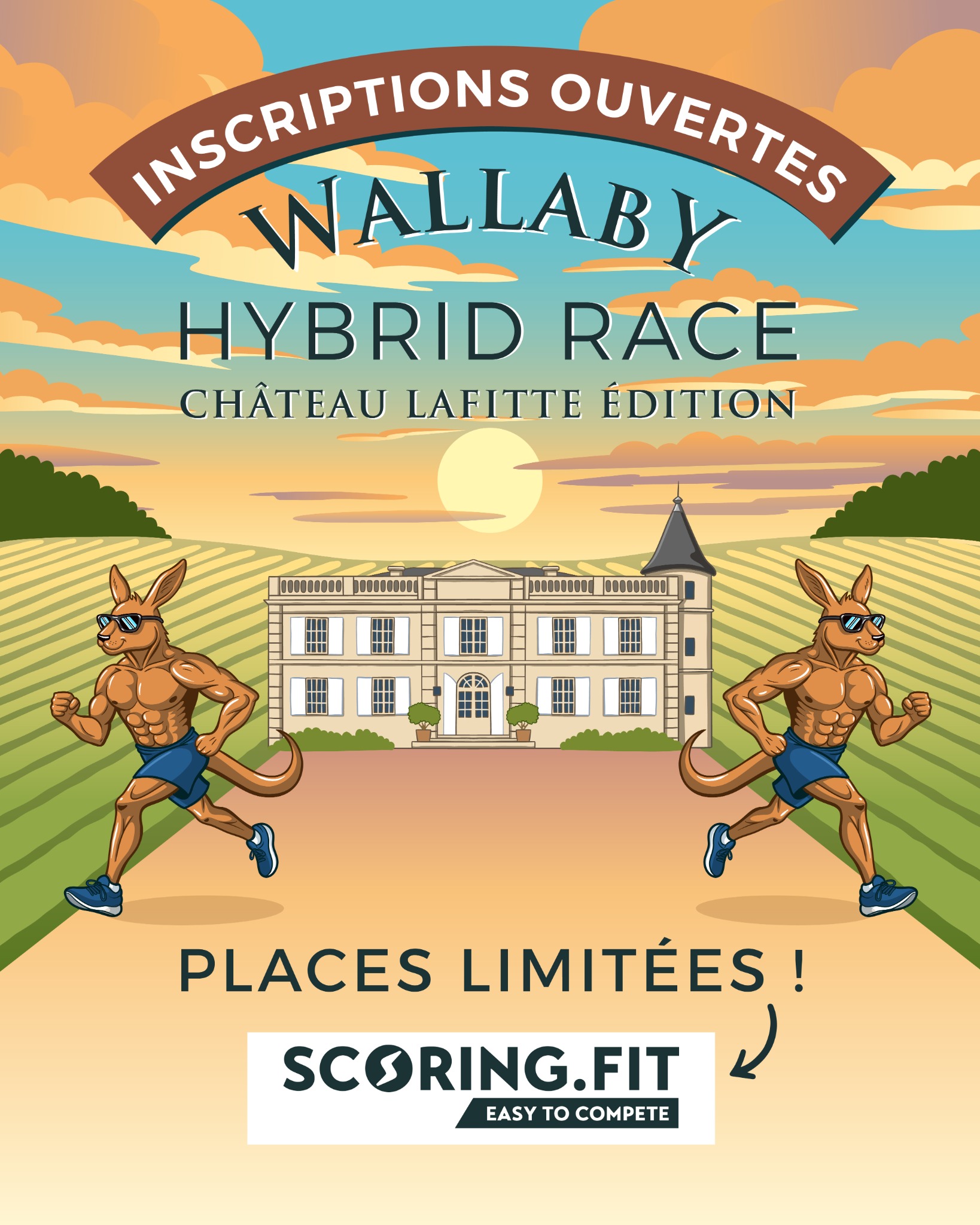 Wallaby Hybrid Race & Hyrox Facebook ad