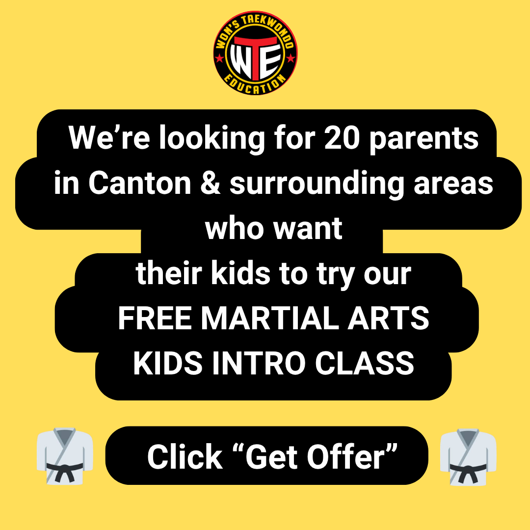 Won’s Taekwondo Education Facebook ad