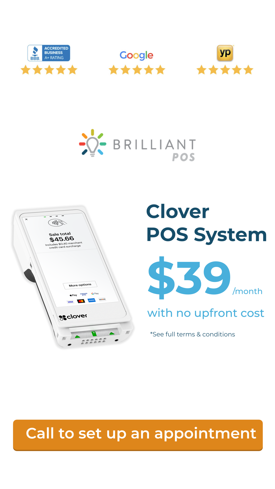 Brilliant POS Authorized Partner Facebook ad