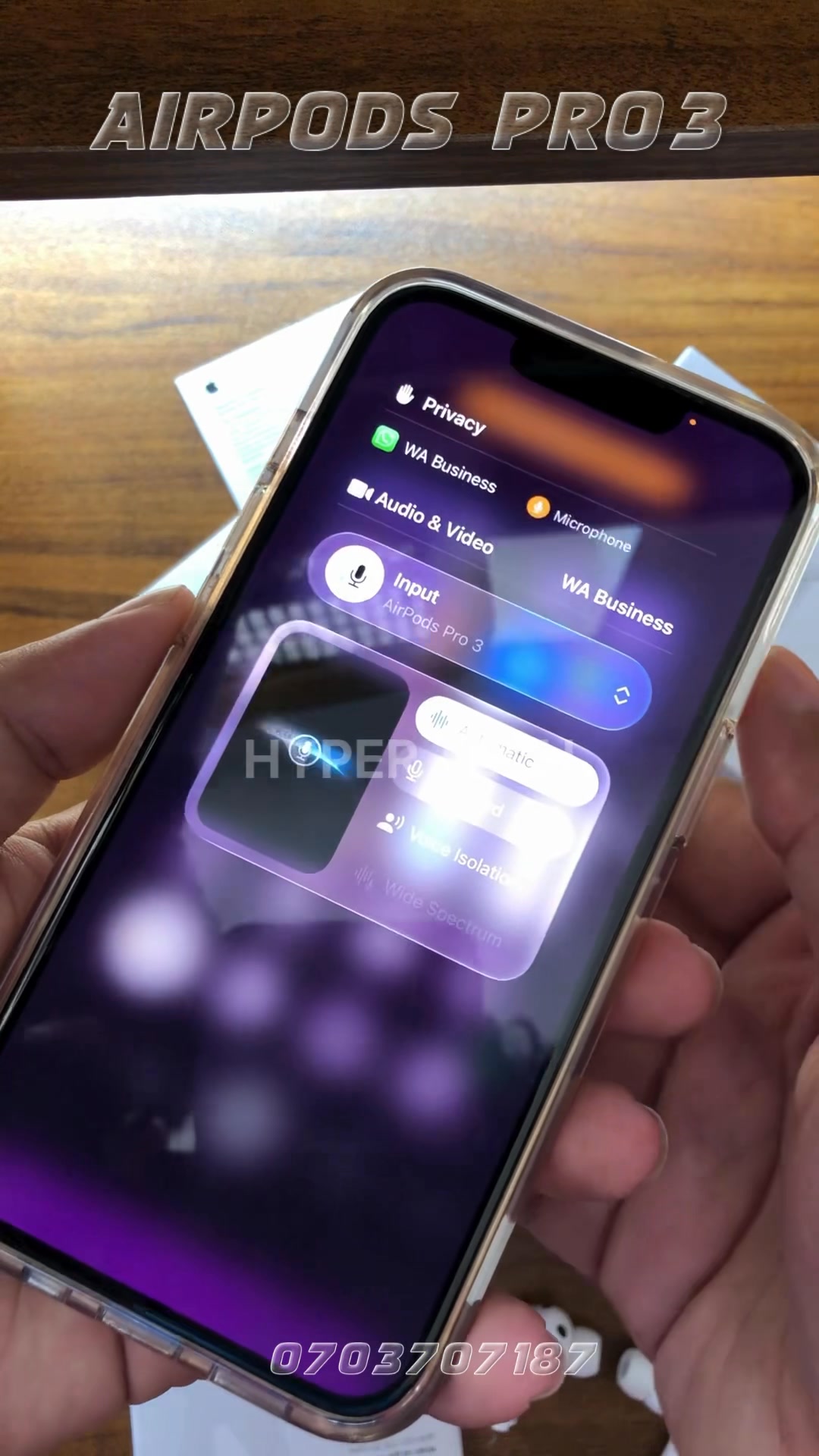 Hyper Tech Facebook ad: Newly Released AirPods Pro 3