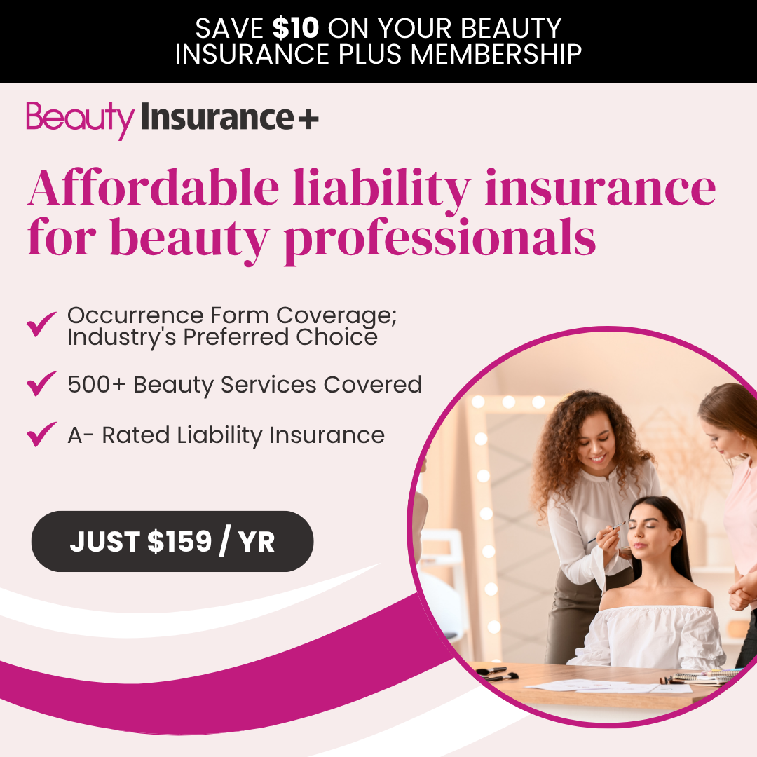 Beauty Insurance + Facebook ad