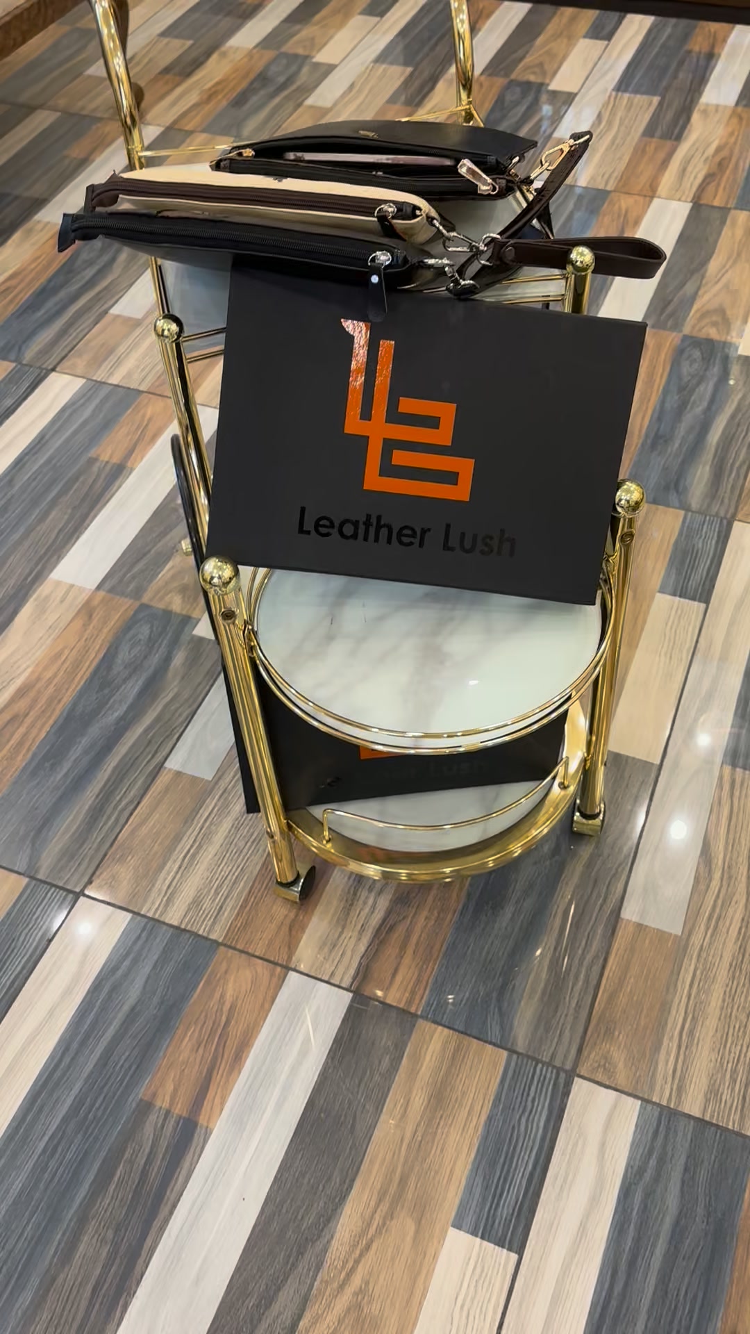 LeatherLush.com Facebook ad: Leather Lush | New Business Clutches