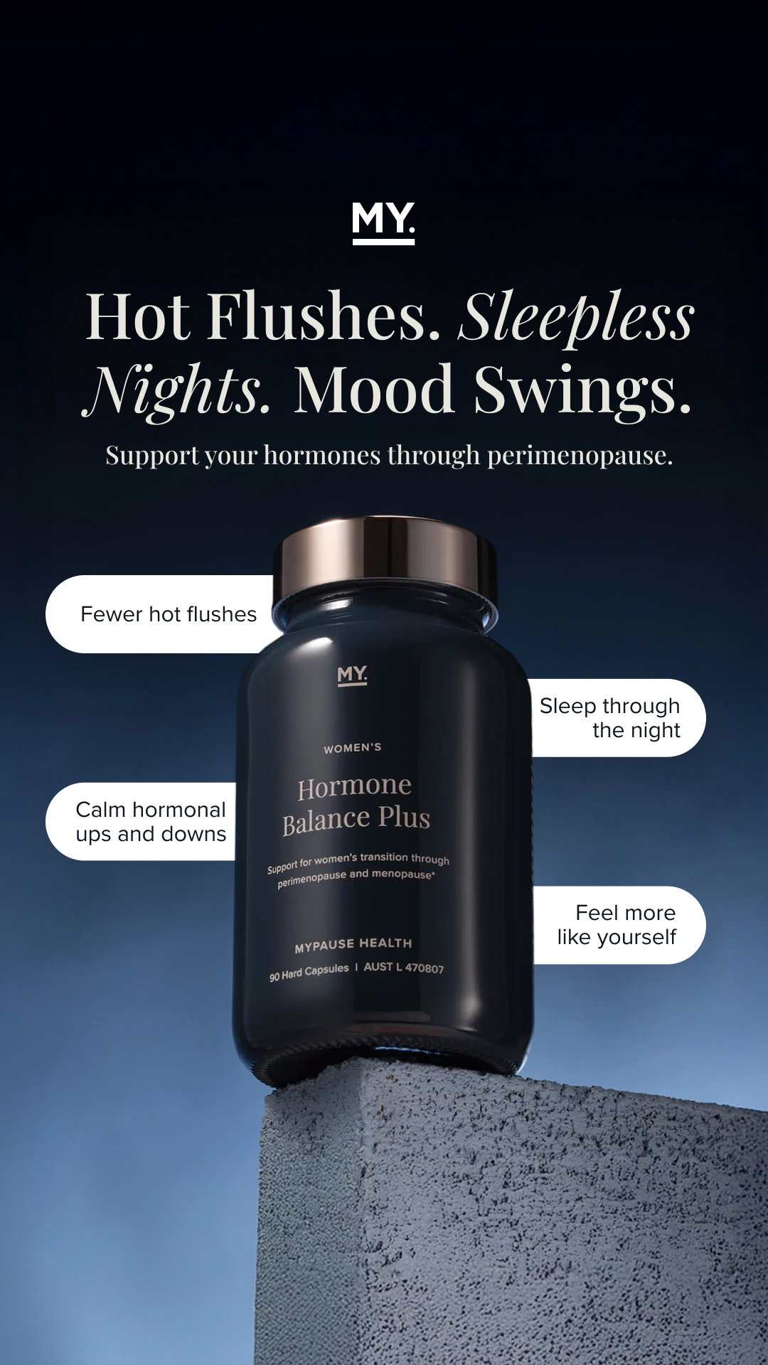 MyPause Health Facebook ad