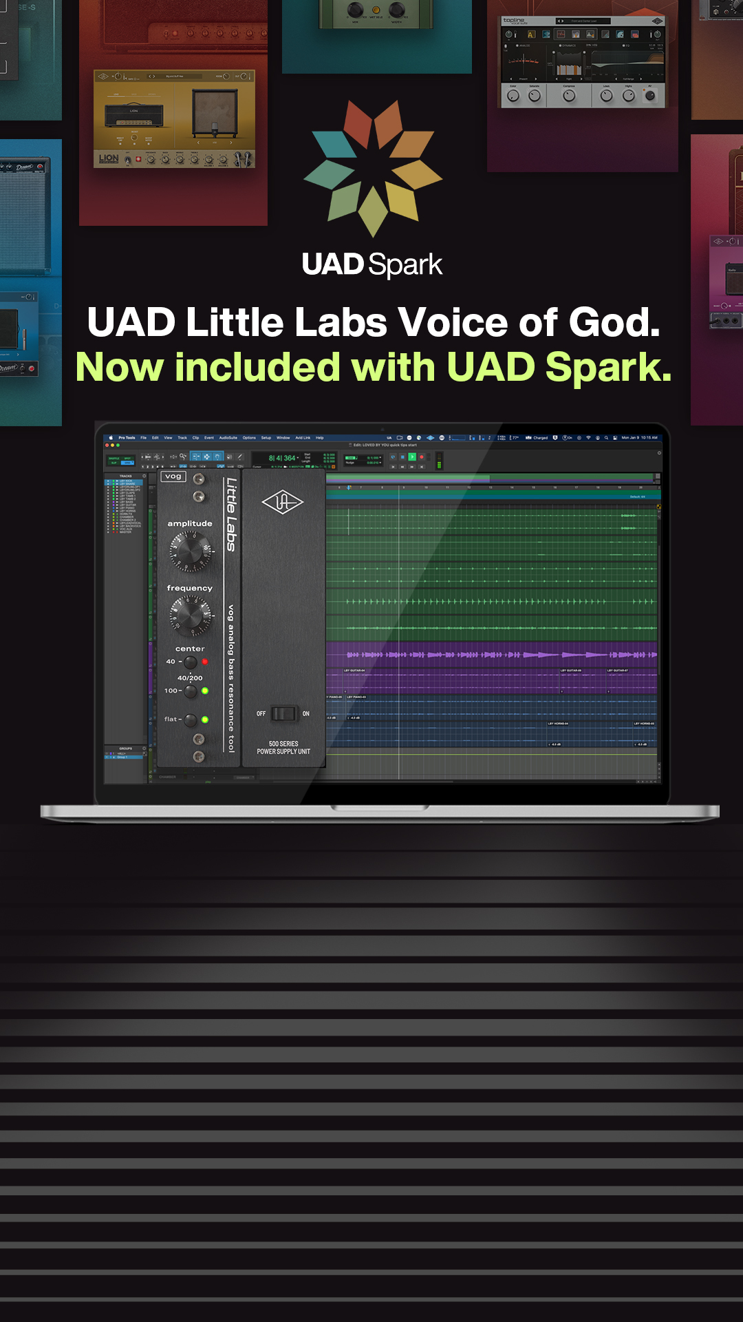 Universal Audio Facebook ad