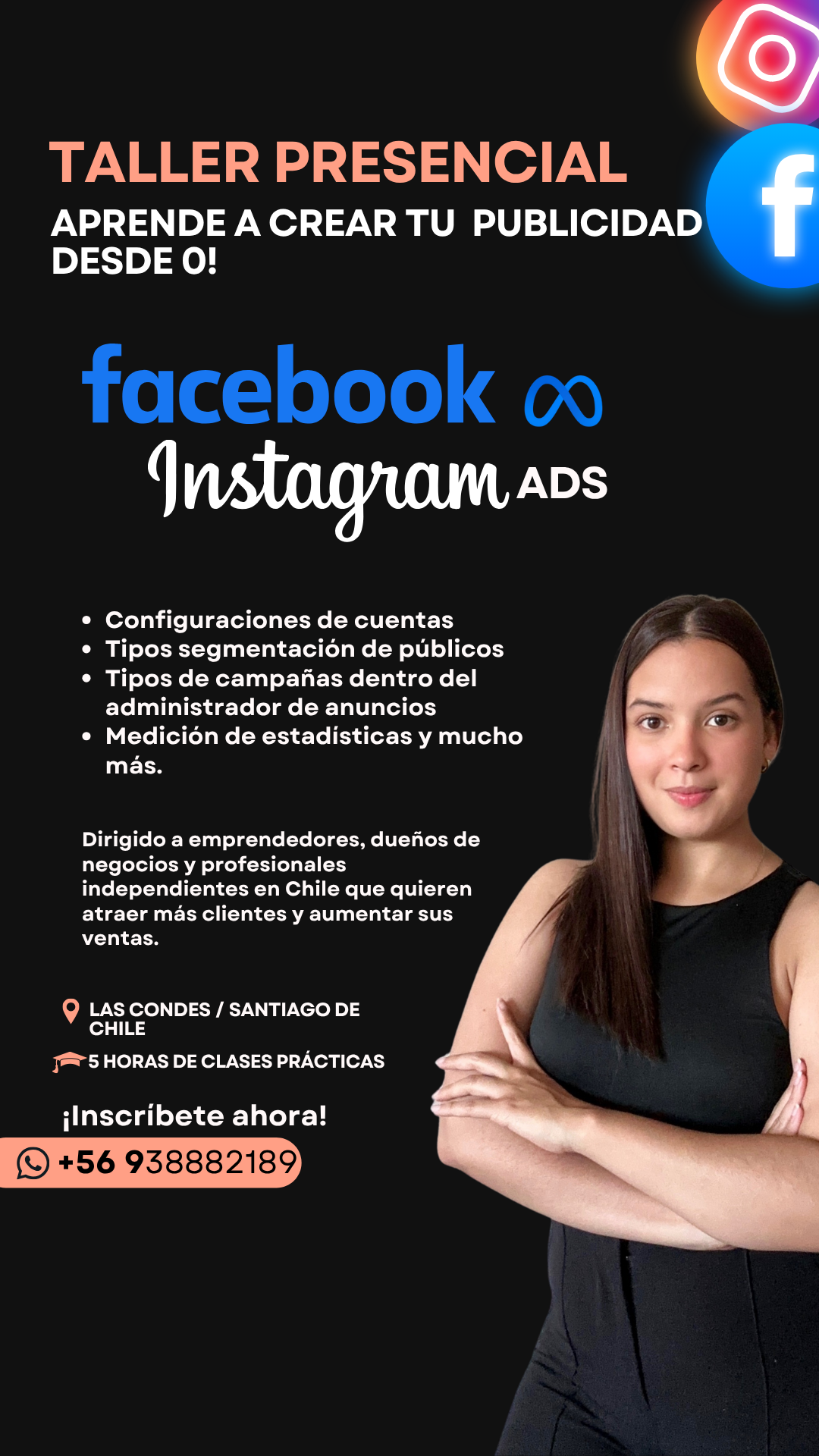Community manager chile Facebook ad
