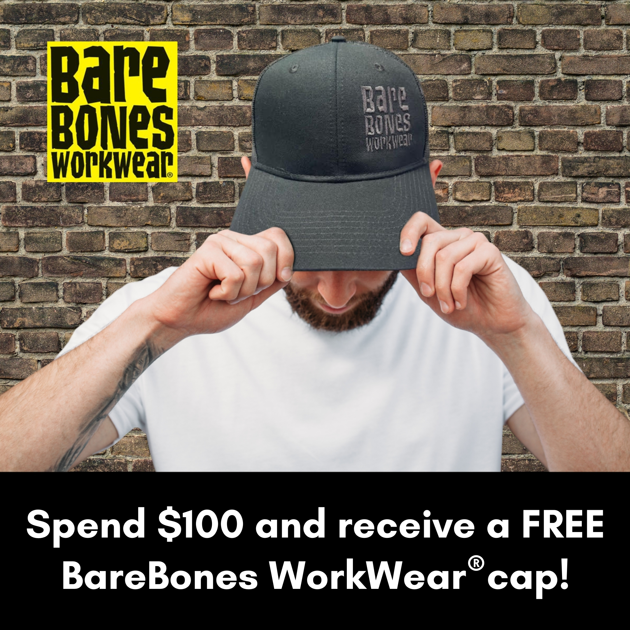 BareBones WorkWear Facebook ad