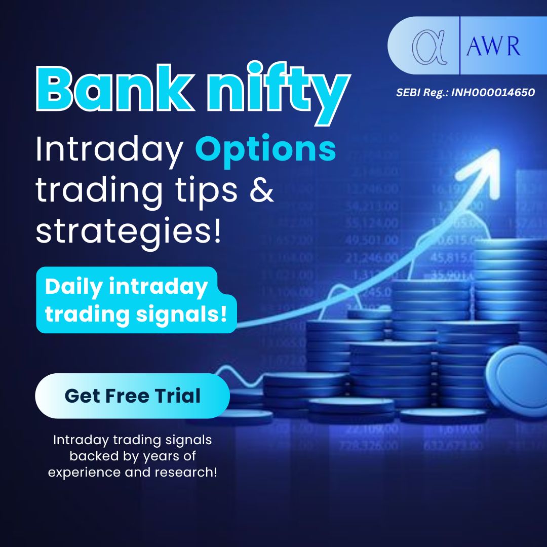 Alpha Wealth Research Facebook ad: Intraday Bank Nifty Options Tips - Free Calls