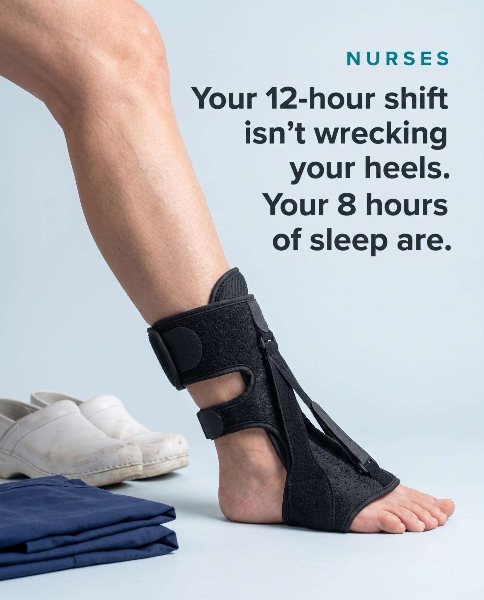 Nuvana.store Facebook ad: Heal it while you sleep, you've earned that much