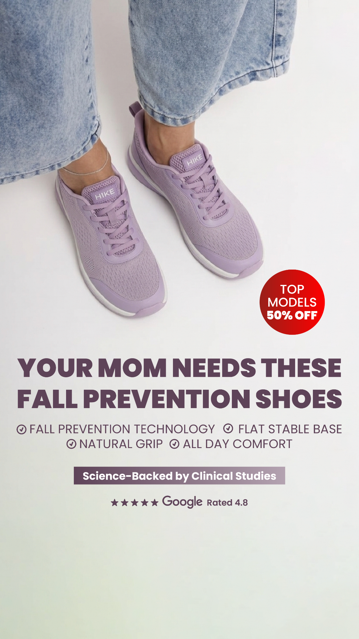 HIKE Footwear Facebook ad