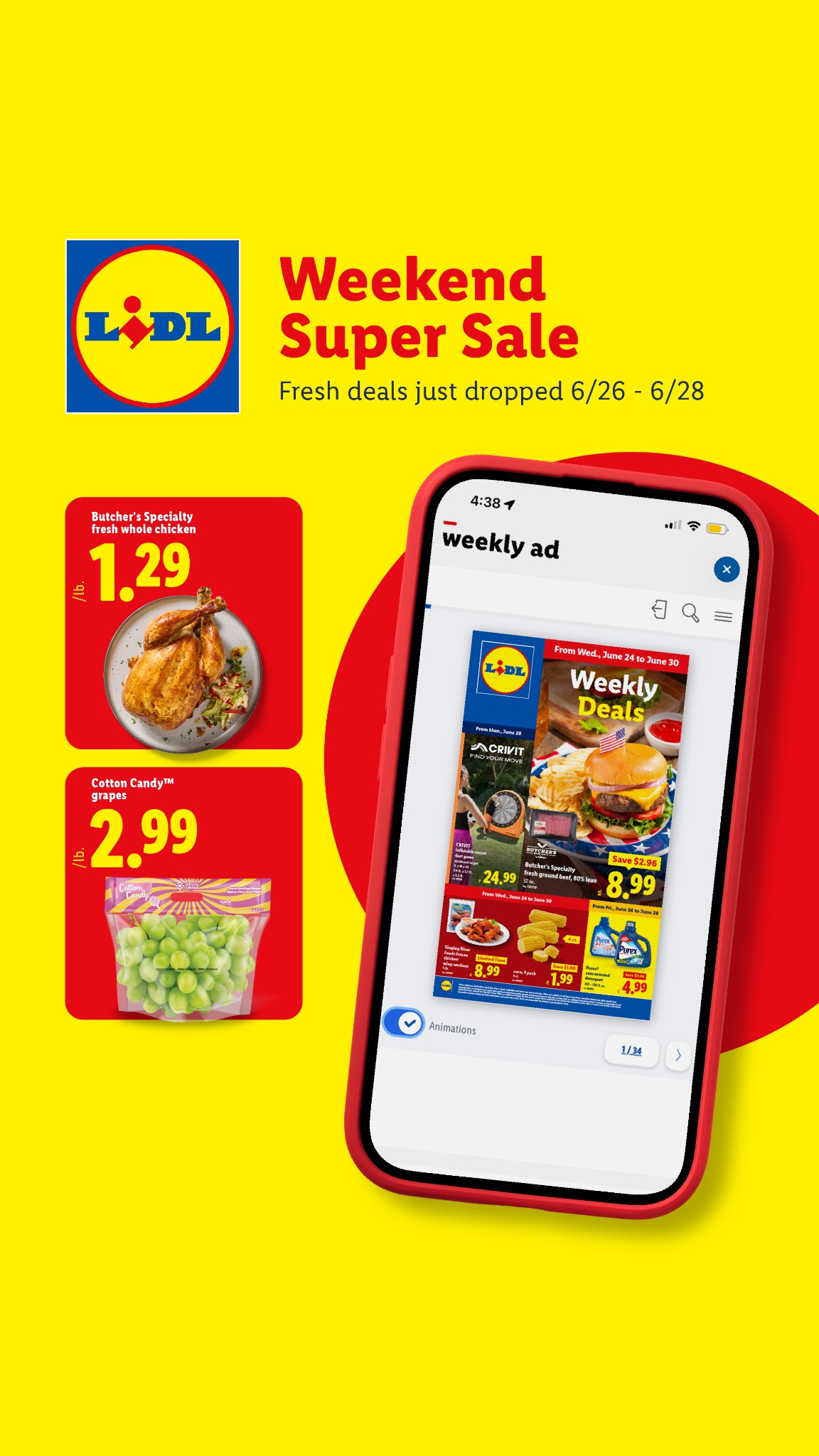 Lidl US Facebook ad