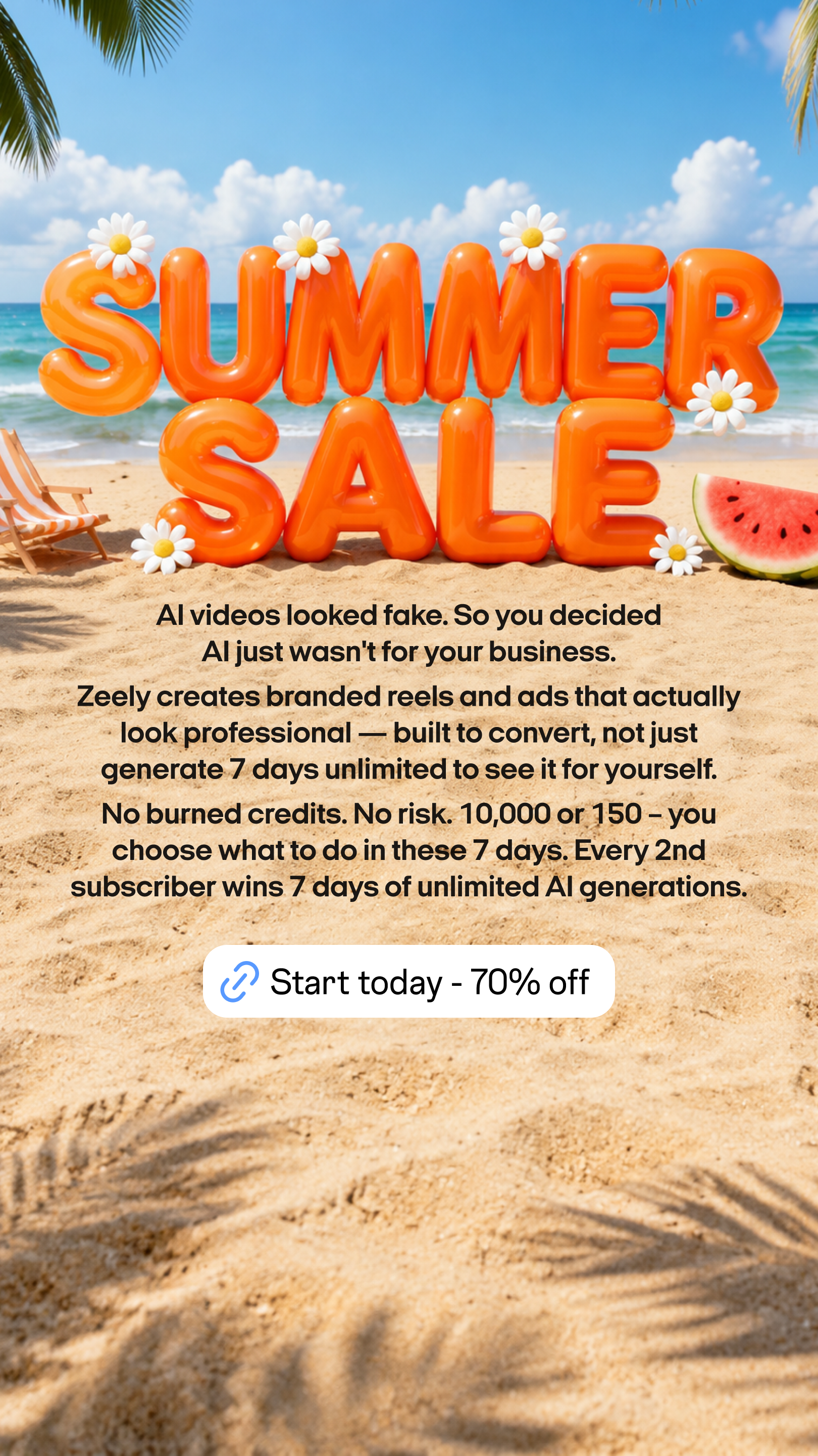 Zeely Facebook ad