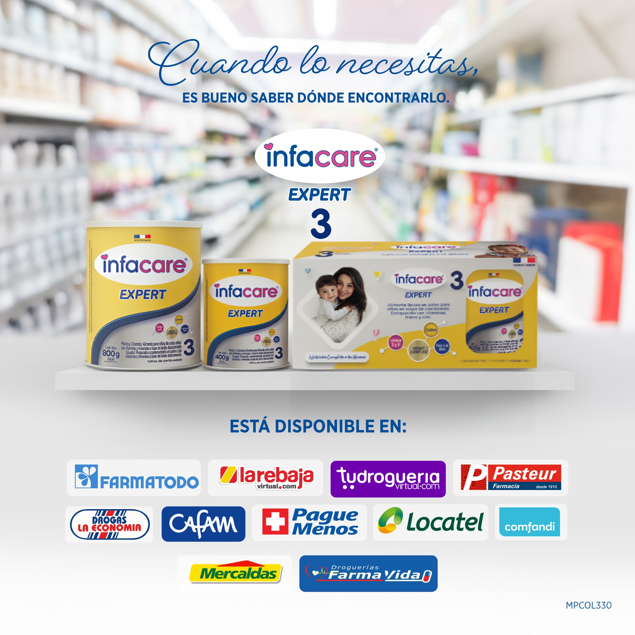 Infacare Expert Facebook ad: Cuando se trata de su nutrición, también es…