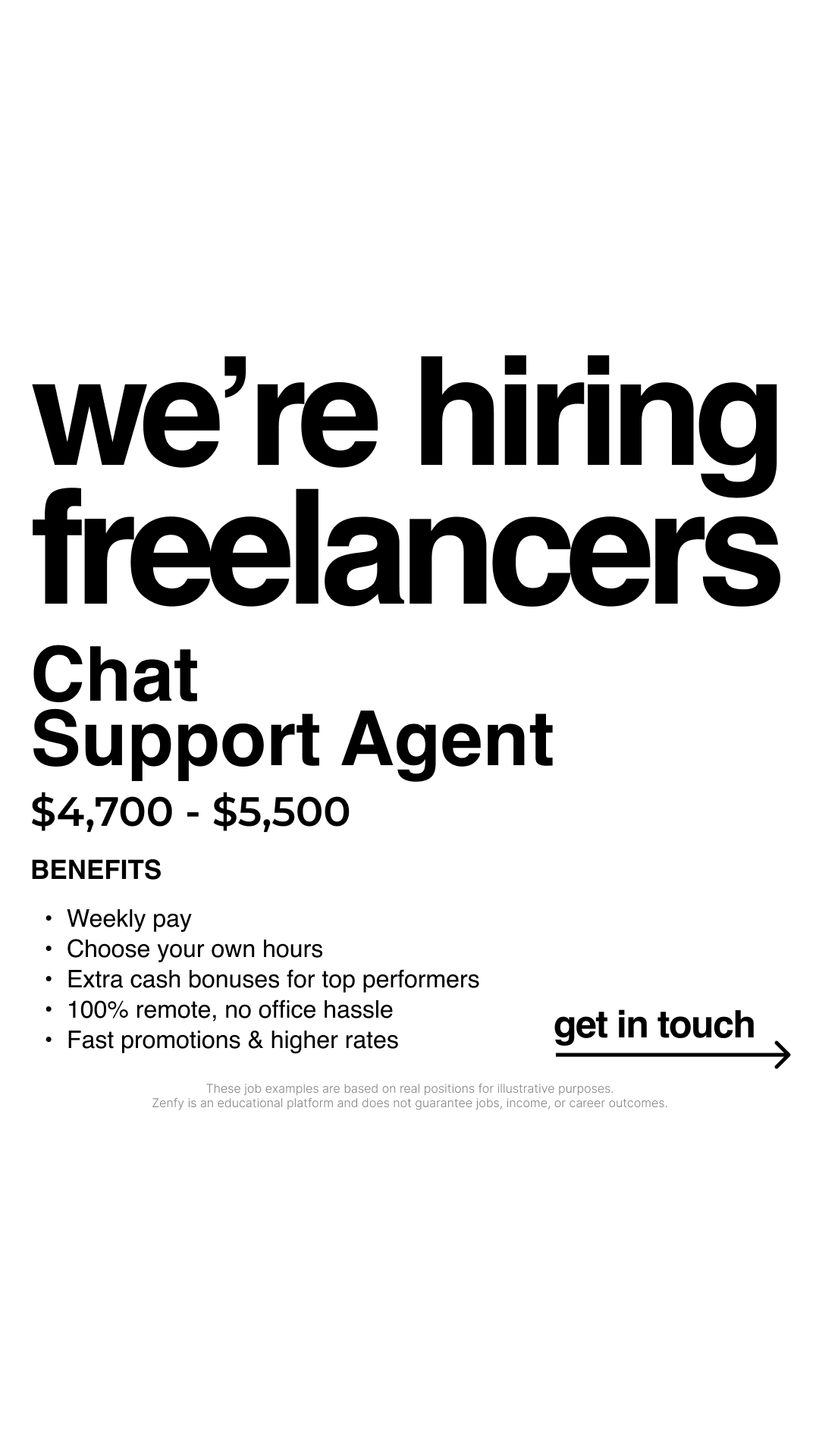 Emily Hart - Career Advisor Facebook ad