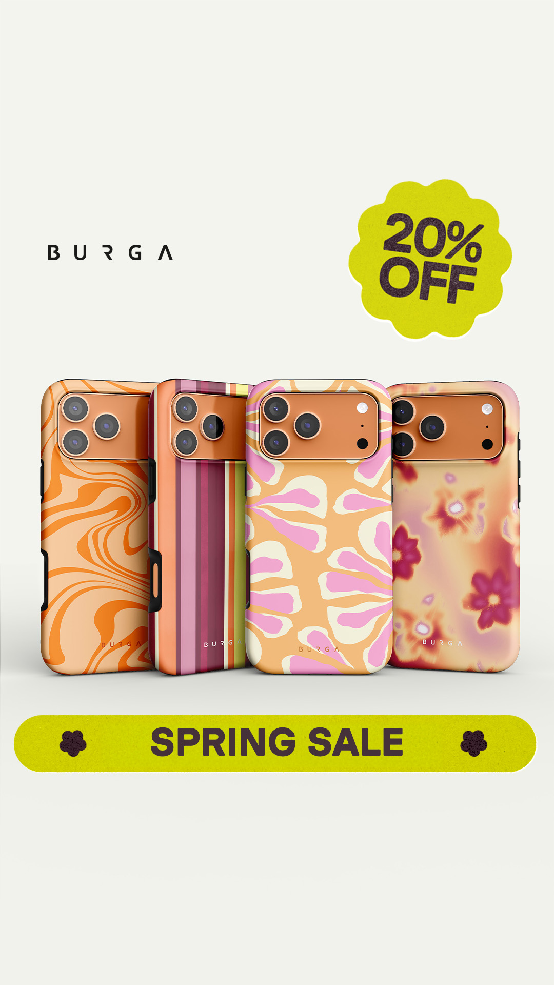 BURGA Facebook ad