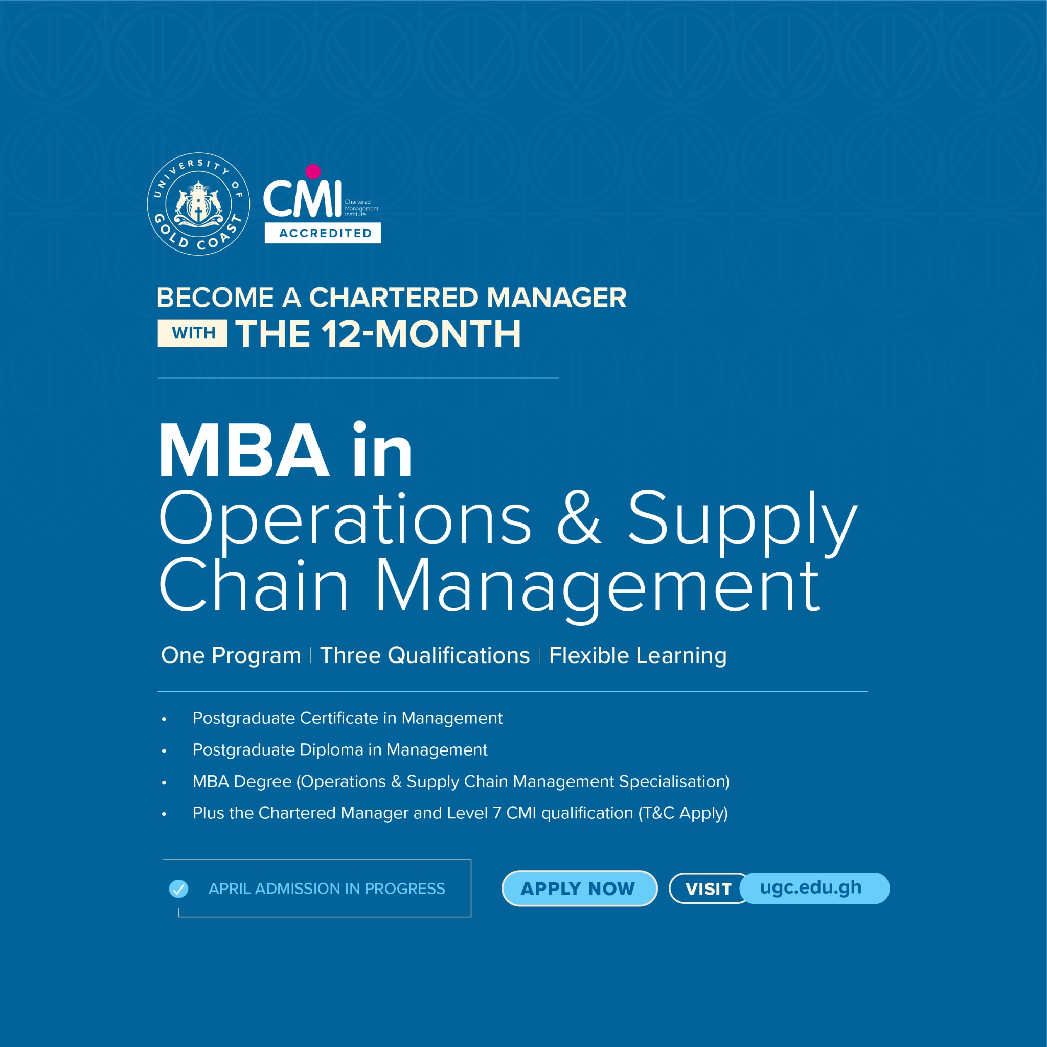 Accra Business School Facebook ad