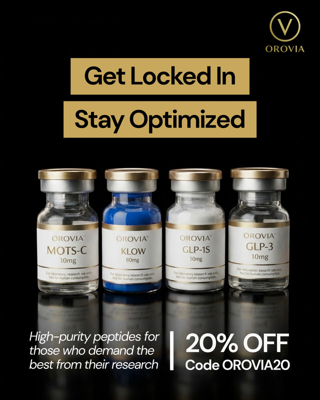 Oroviawellness Facebook ad from Jul 1, 2026