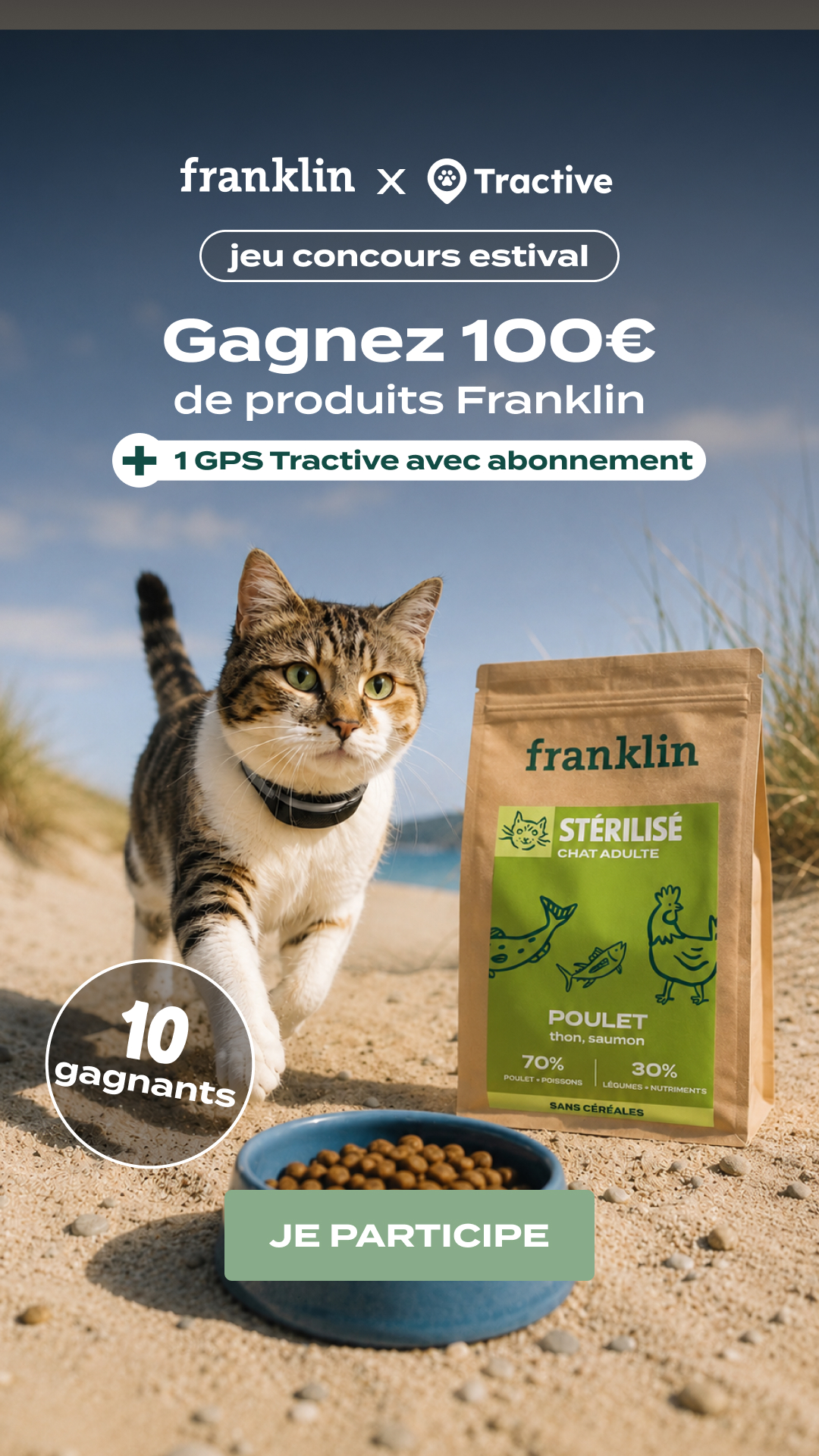 Franklin Pet Food Facebook ad