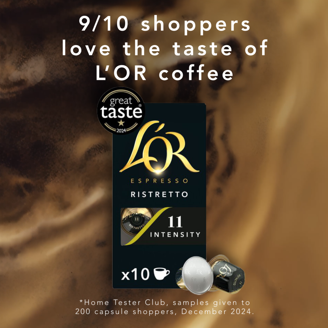 L'OR Espresso Facebook ad from Feb 27, 2026
