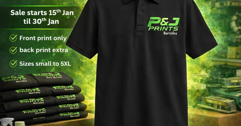 P&J Prints Barnsley Facebook ad: Stand out with P&J Prints Barnsley!