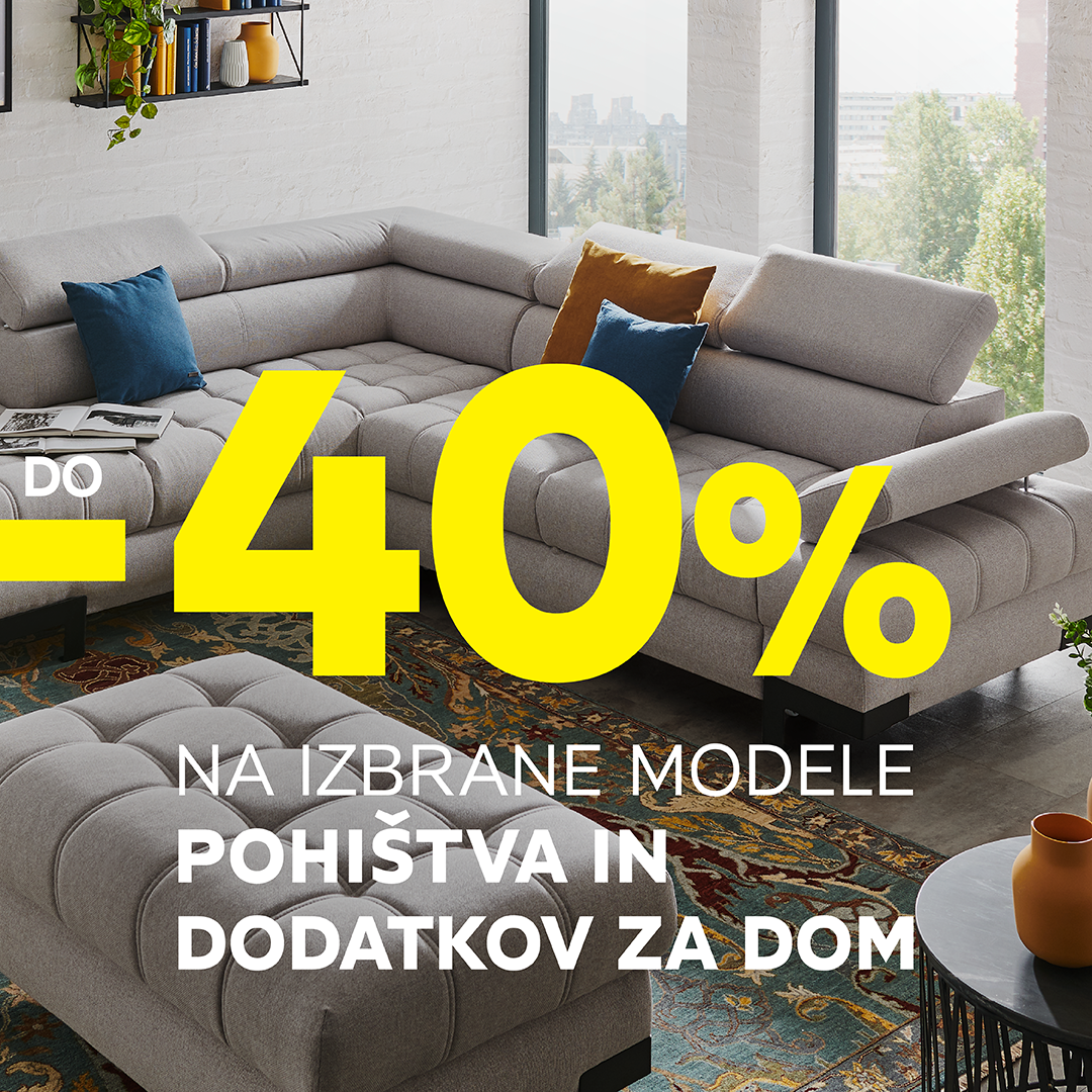Lesnina XXXL Slovenija Facebook ad: Včasih dom potrebuje prenovo.