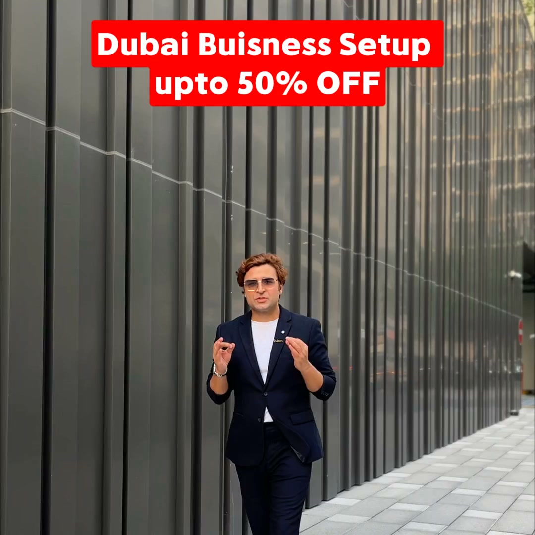 Bellbottom Corporate Services Facebook ad: Start your Business in Dubai.