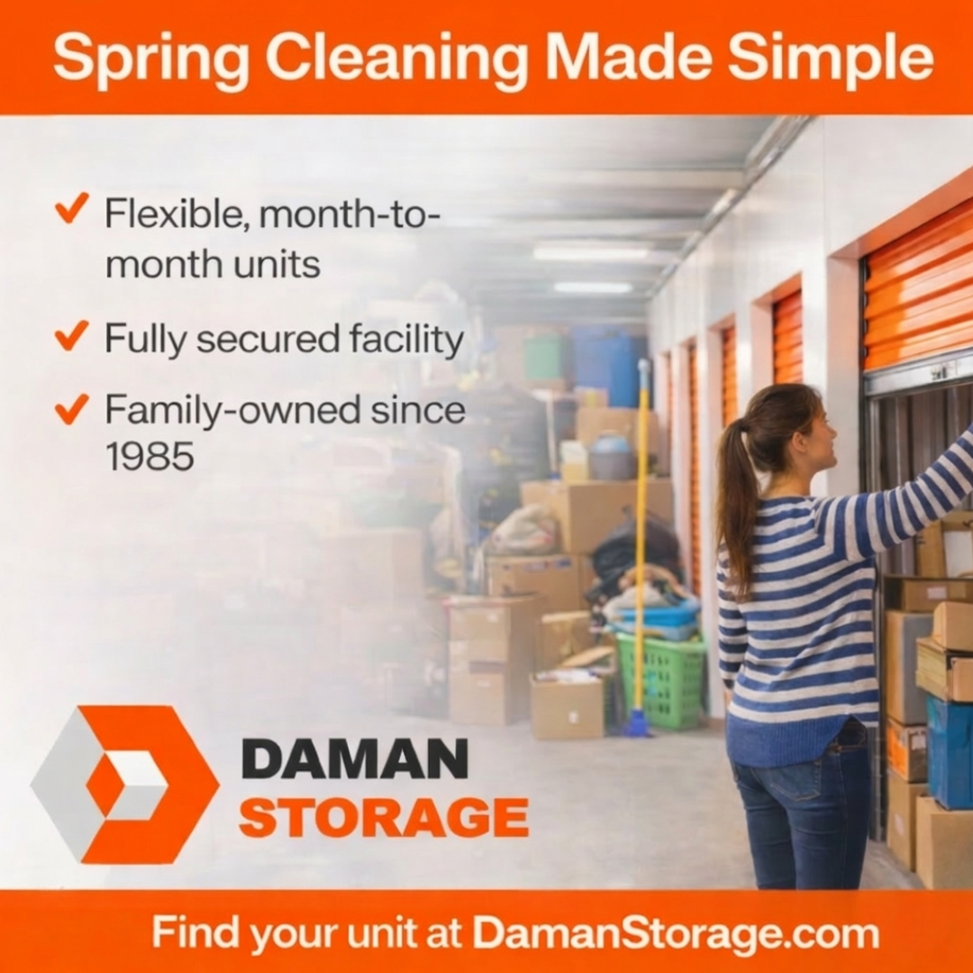 Daman Storage Facebook ad