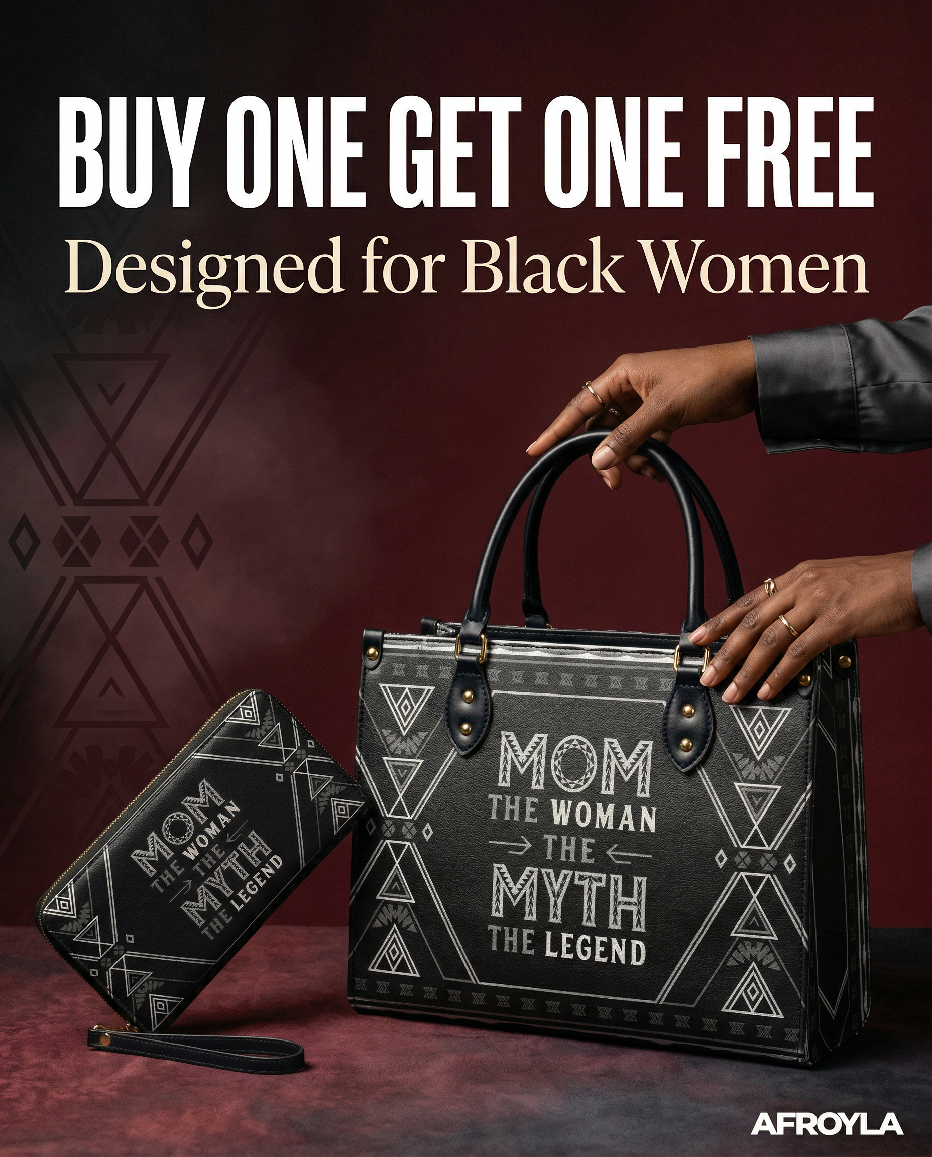 Afroyla - Leather Handbags Inspired by Black Women Facebook ad