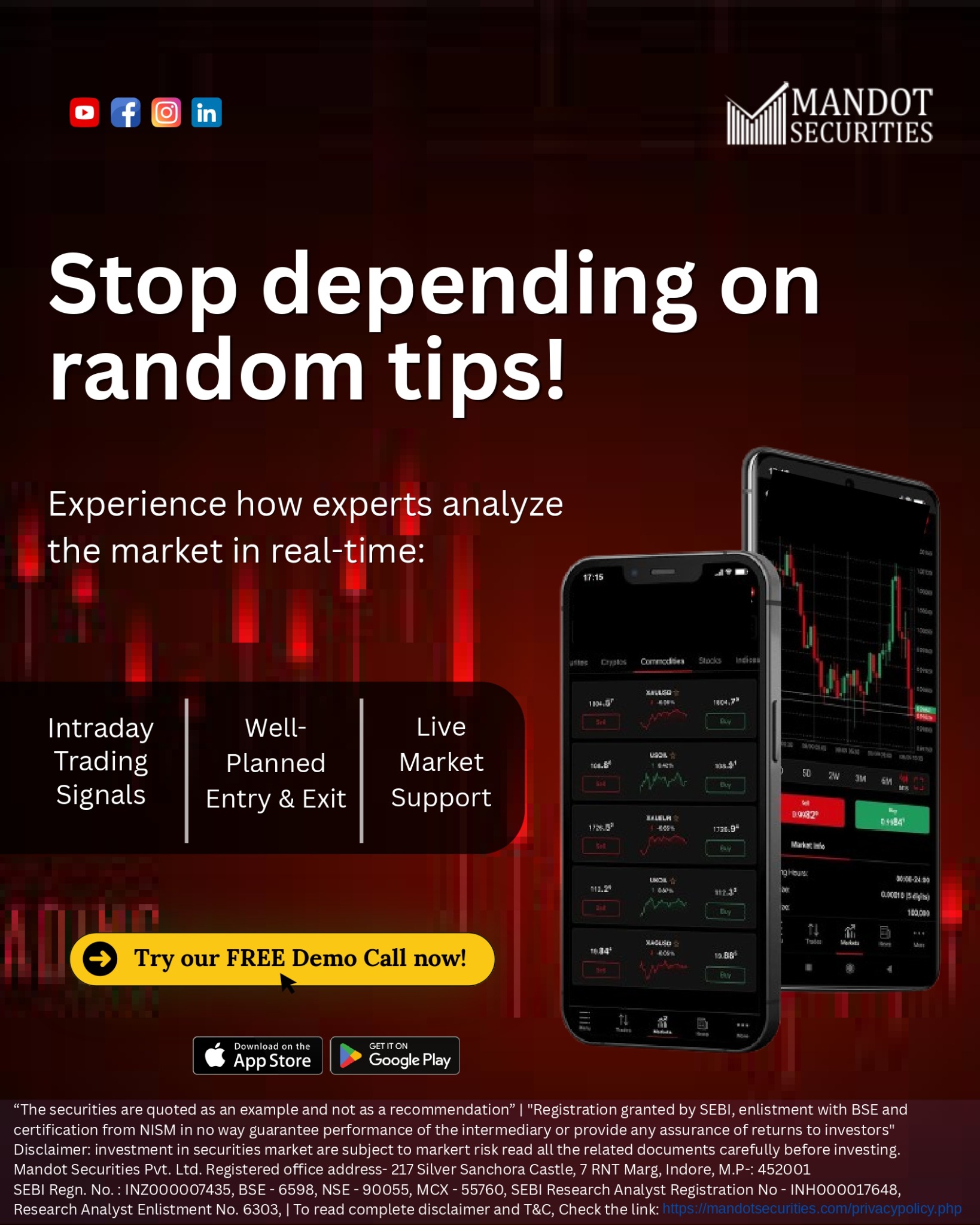 Mandot Securities Pvt Ltd Facebook ad