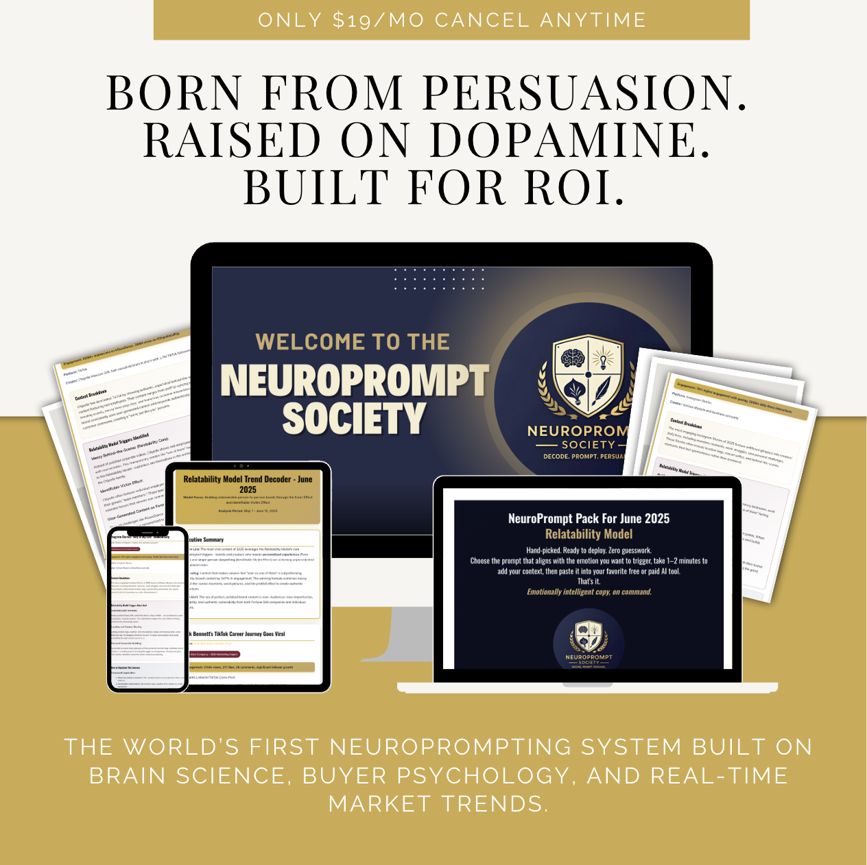 The Persuasion Revolution Facebook ad