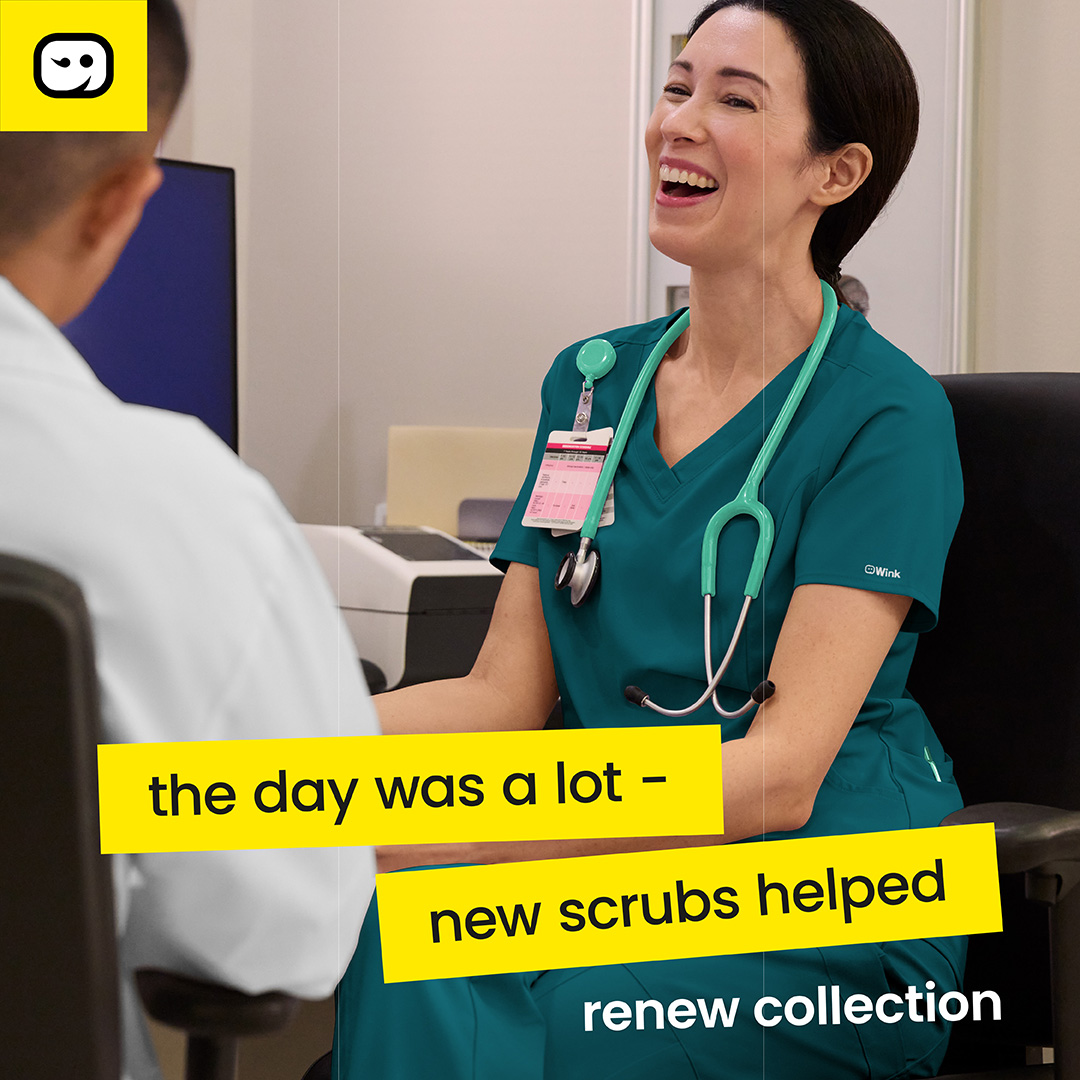 Wink Scrubs Facebook ad