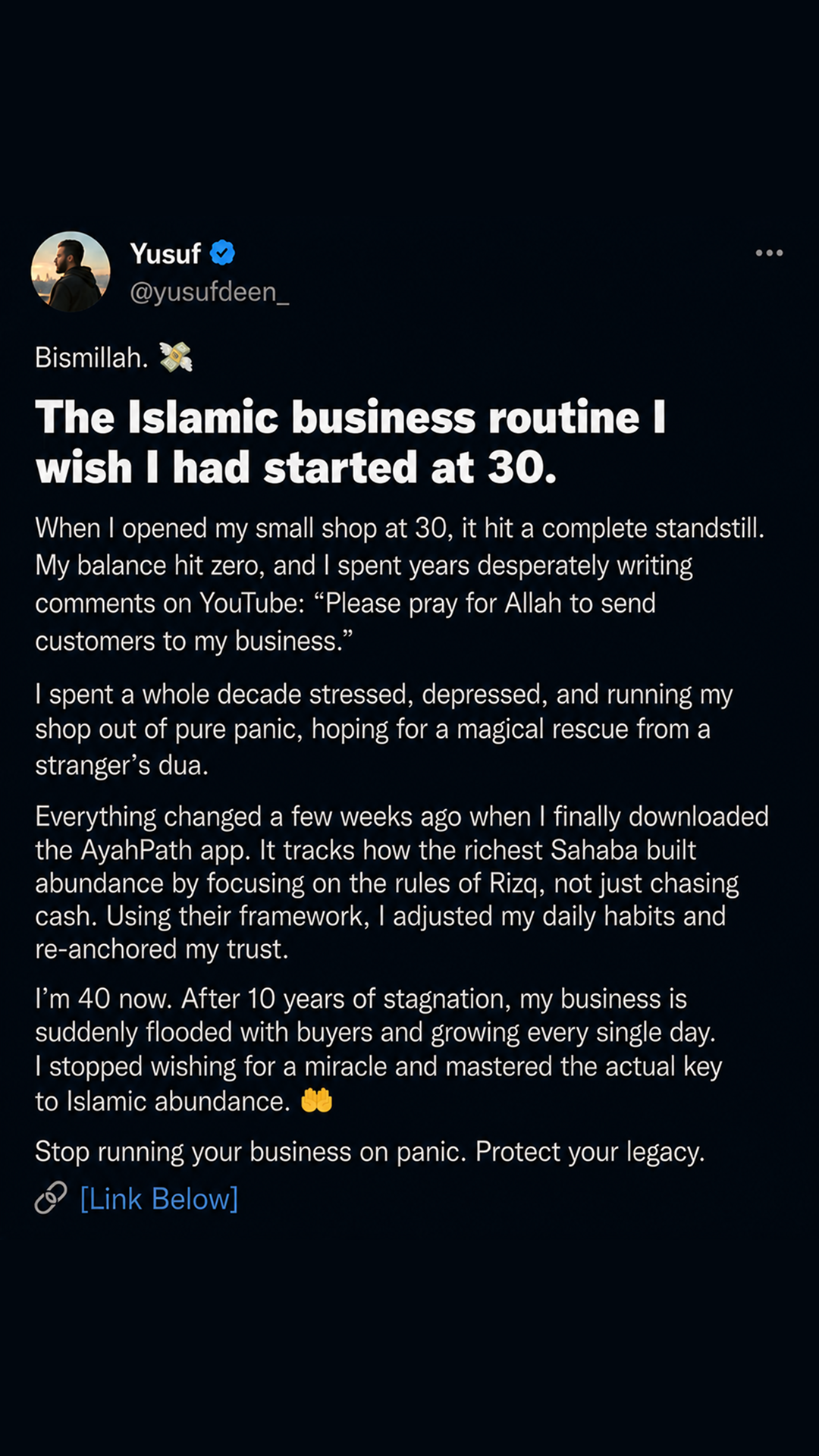 Imam Advice Daily Facebook ad