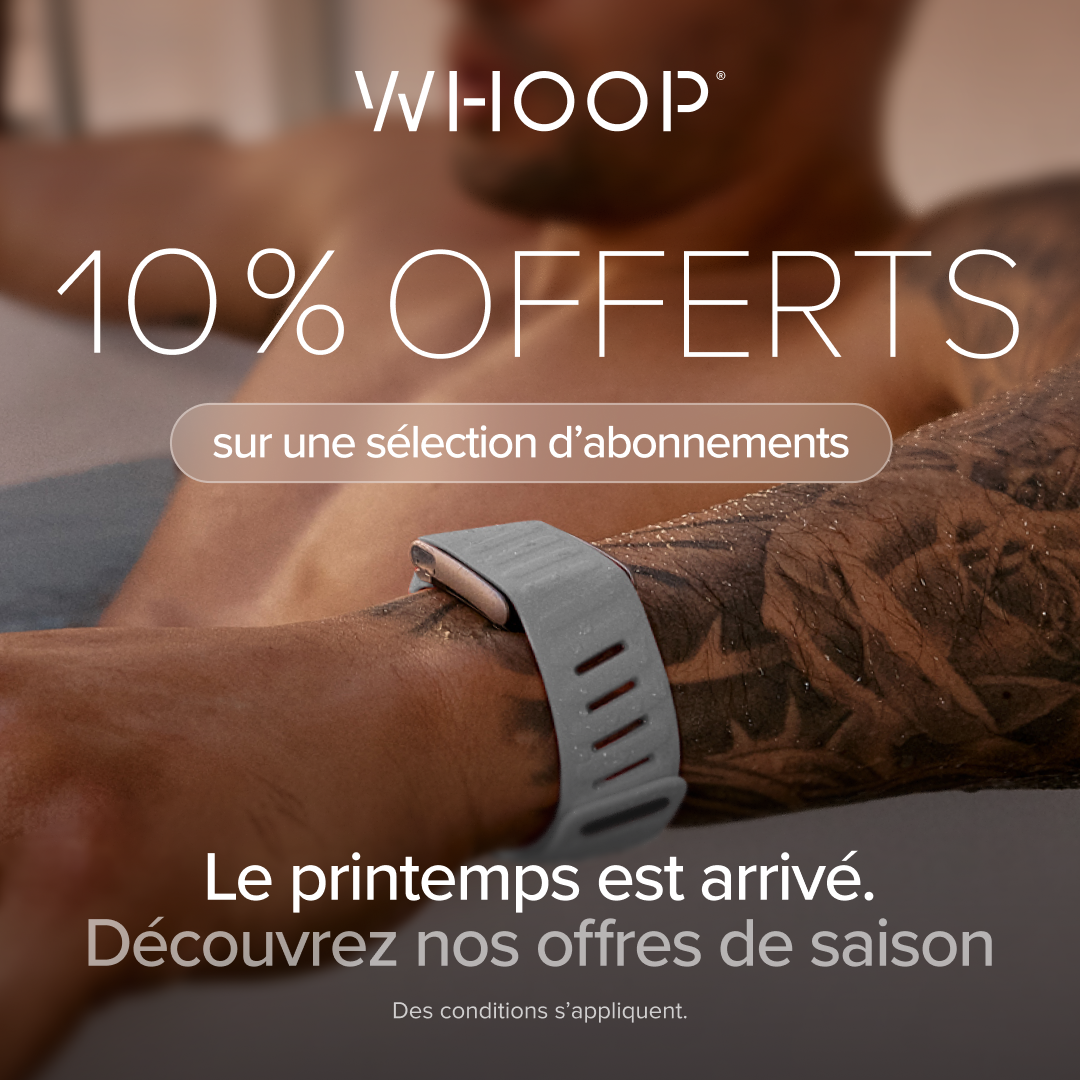 WHOOP Facebook ad