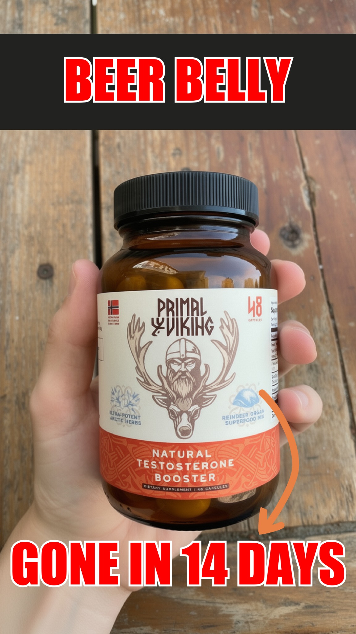 Primal Viking Facebook ad
