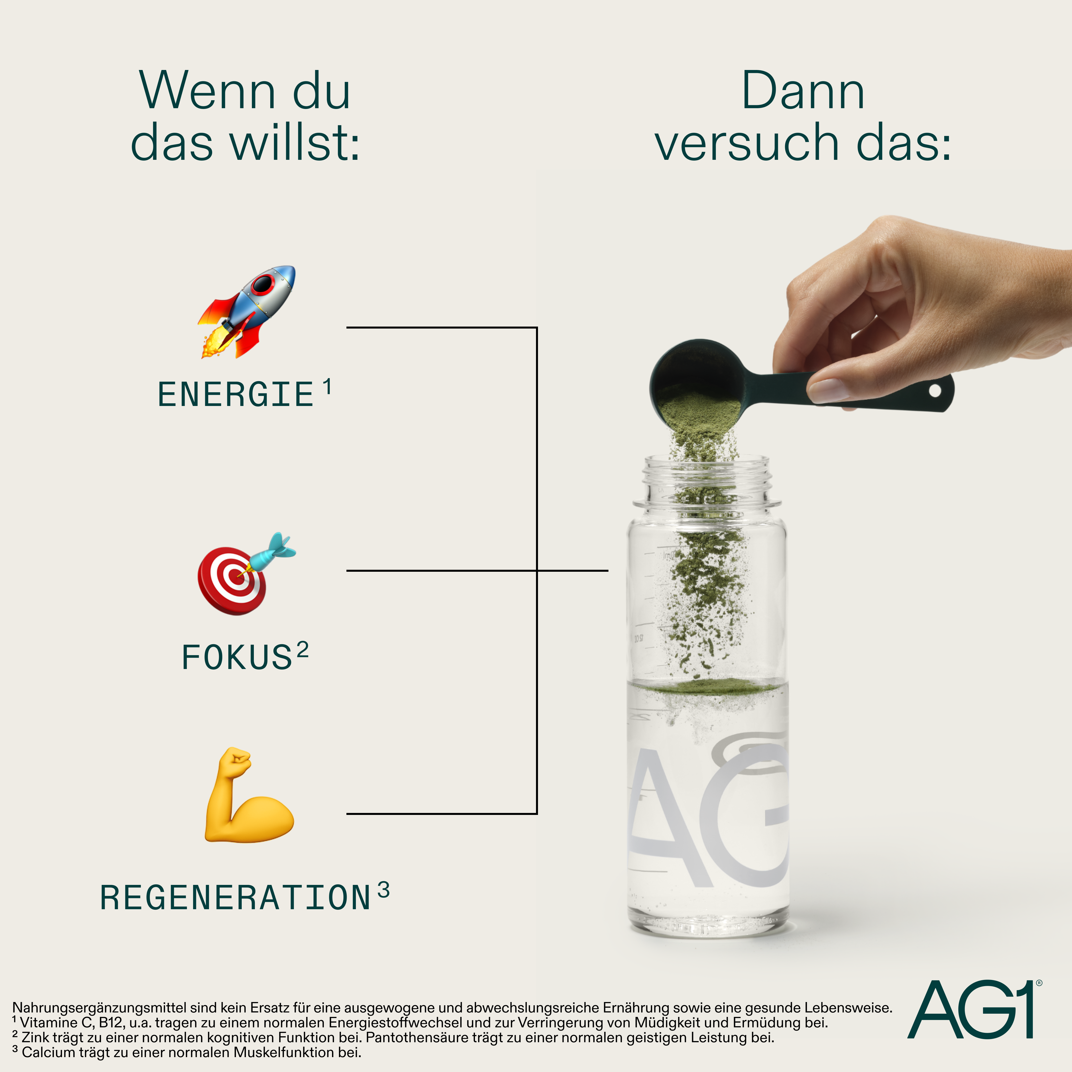 AG1 Deutschland Facebook ad