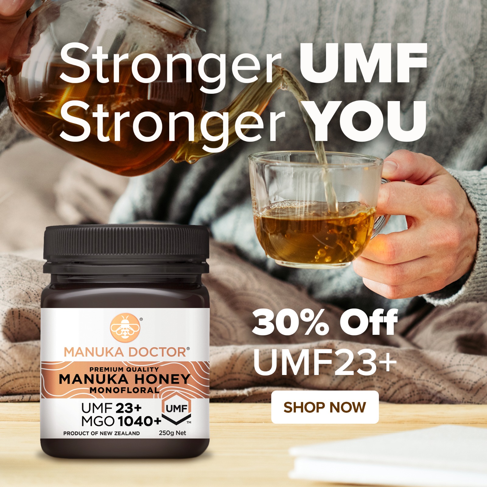 Manuka Doctor New Zealand Facebook ad