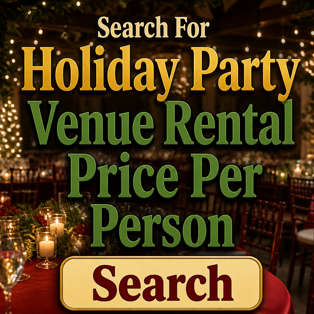 JacinthaDorella Facebook ad: Search for Holiday Party Venue Rental Price Per Person