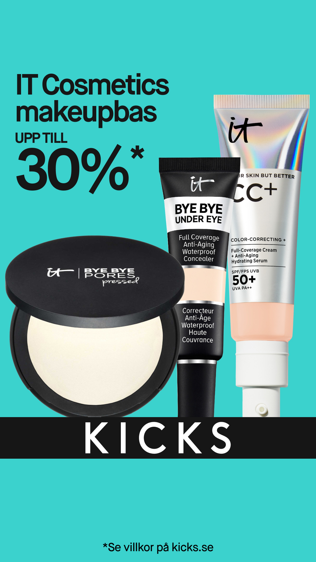 KICKS Facebook ad